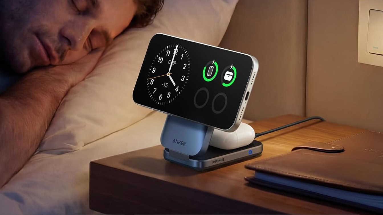 Anker Prime 3-in-1: sconto del 34% sul caricabatterie pieghevole