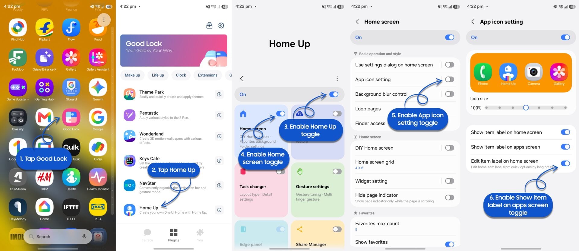 Come rinominare app e widget sui Galaxy Samsung