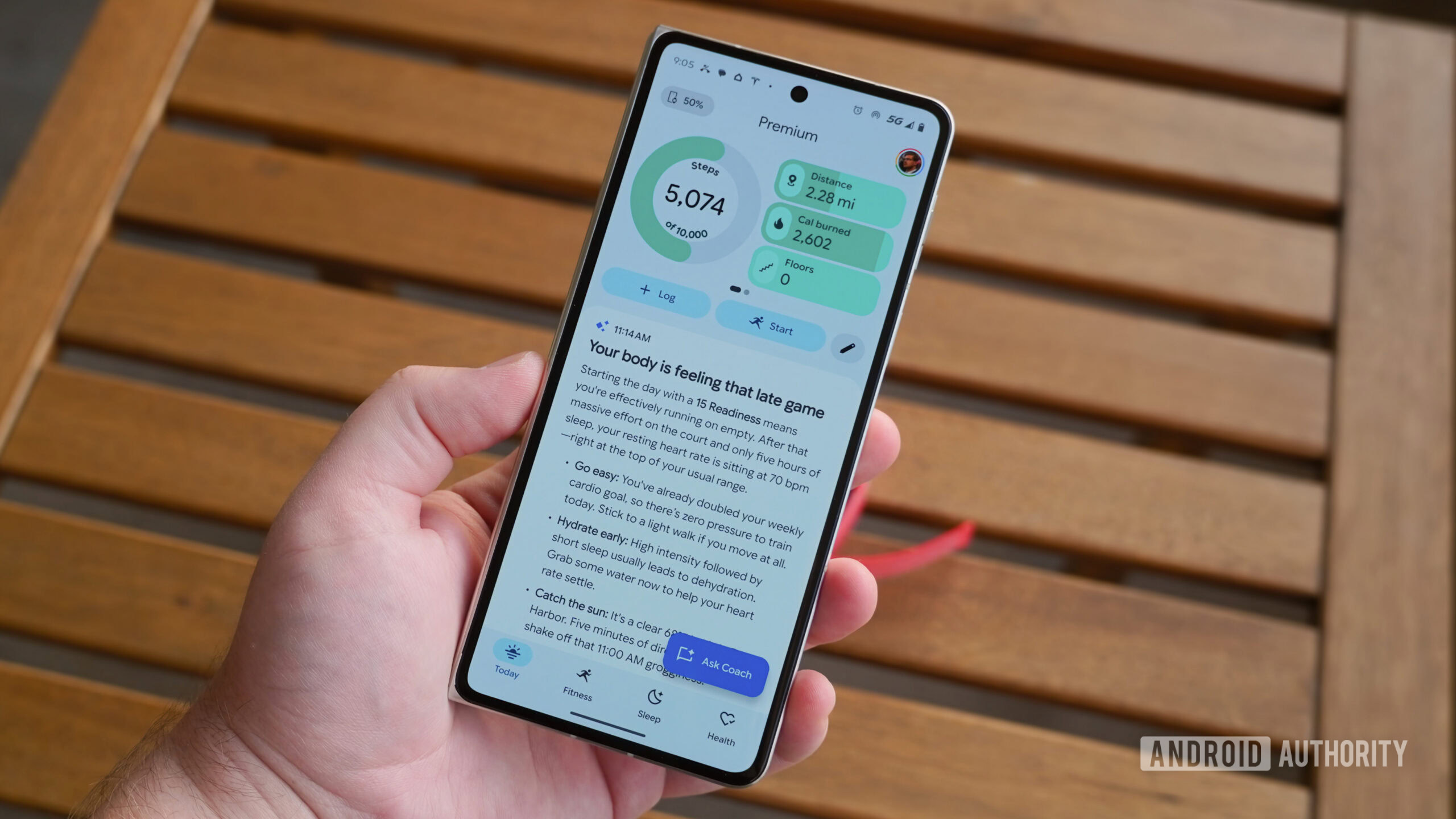 Google Health: ora puoi disattivare il Coach IA dalla tab Oggi