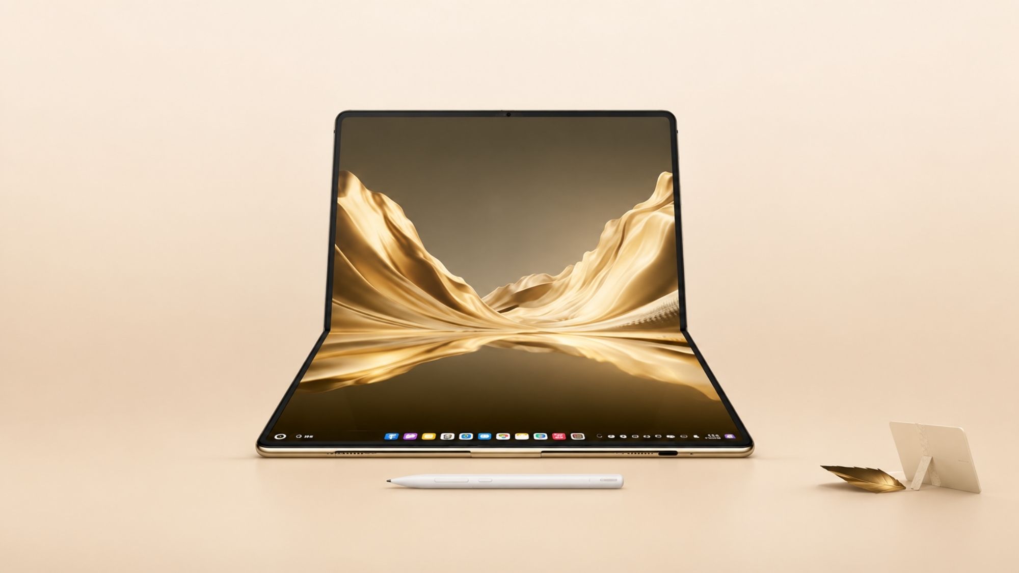 Huawei MateBook Fold 2026: display OLED 18 pollici e Kirin X90 Plus