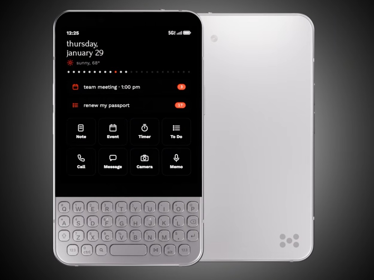 Minimal Phone 2: OLED, tastiera QWERTY e 5G nel primo teaser