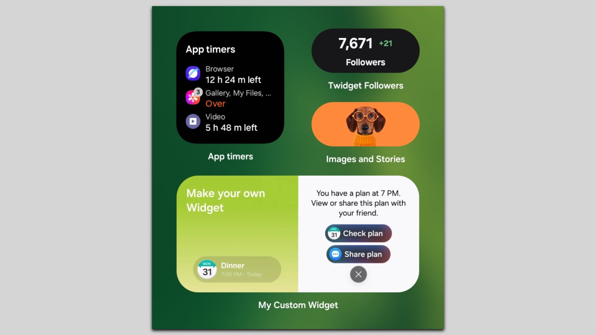 One UI 9.5: Samsung sviluppa i widget personalizzati come Android 17