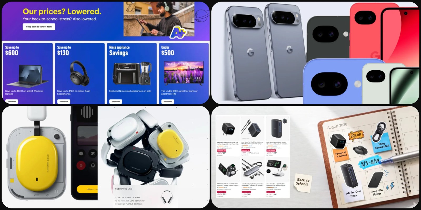 Pixel 10a scontato di 120$, Nothing Headphone (a) a 159$