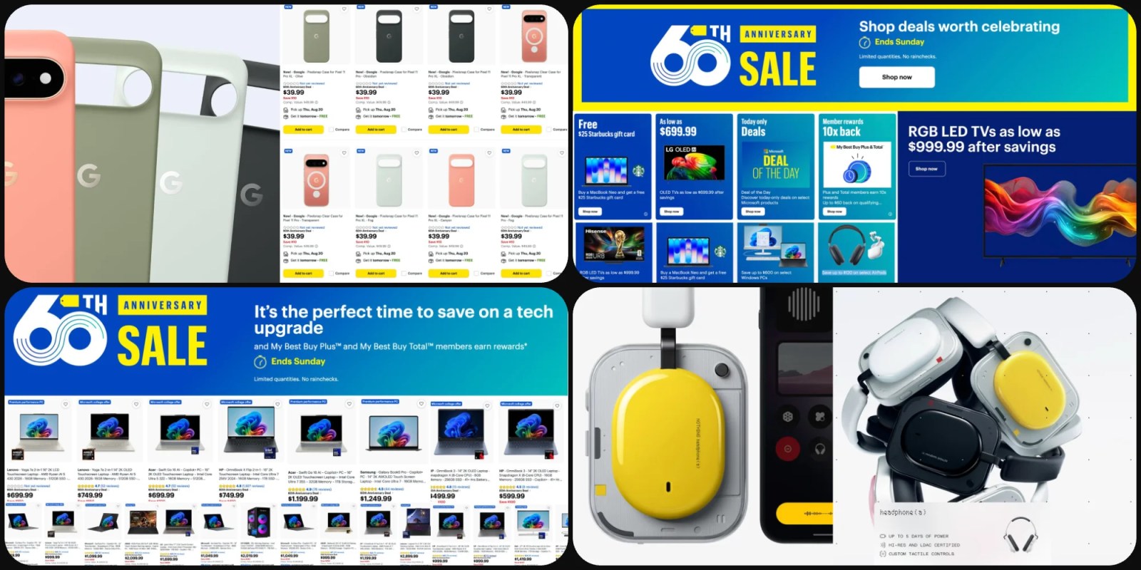 Pixel 11 Pro XL: sconto di 150€ con codice Amazon, Best Buy al 60° anniversario