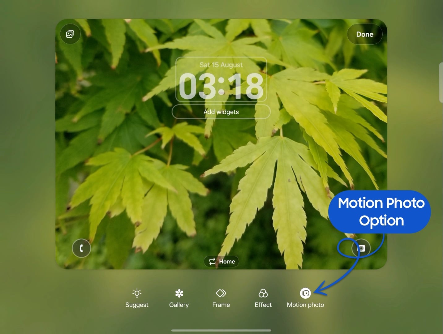 One UI 9: le Motion Photos diventano sfondi animati su Galaxy