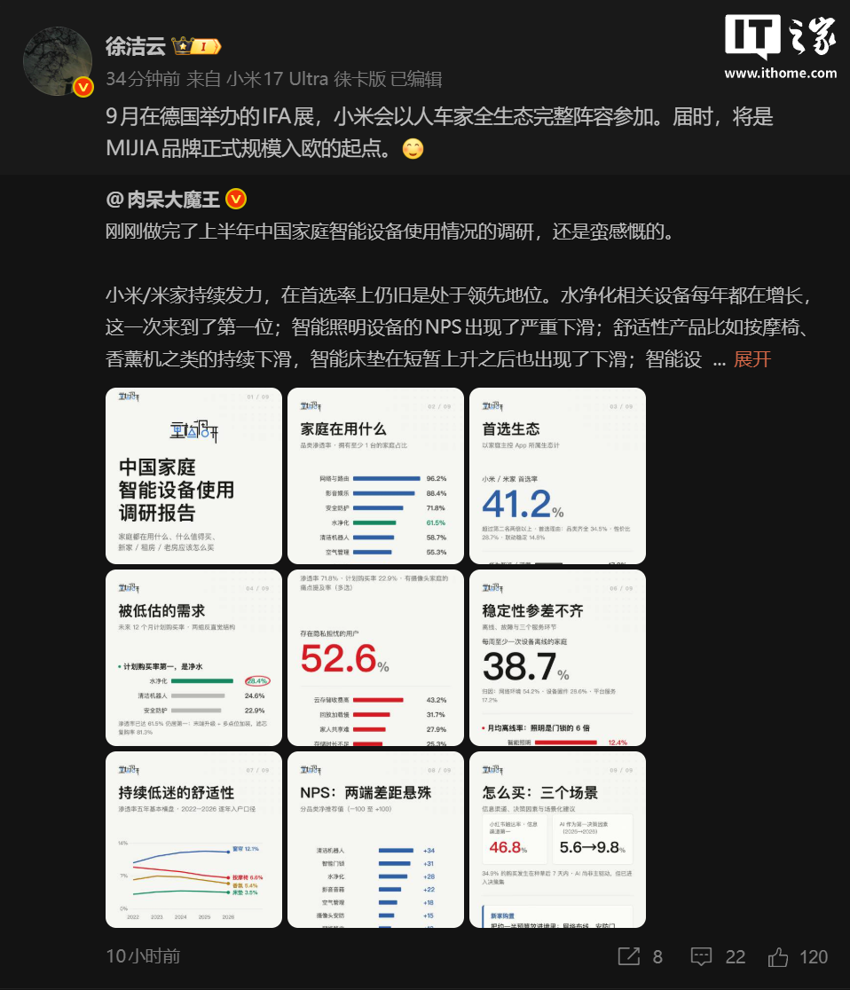 Xiaomi a IFA 2026: primo grande esordio in Europa con ecosistema completo
